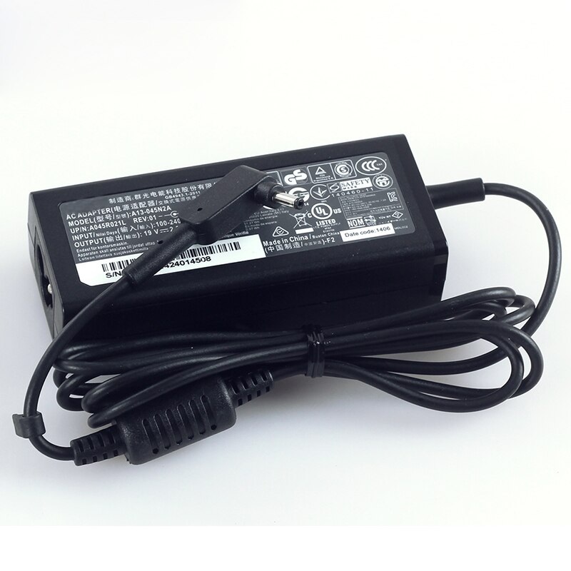 65W Acer Iconia Tab W700 W700P 19V 3.42A 3.0*1.0mm Compatible Laptop AC Adapter