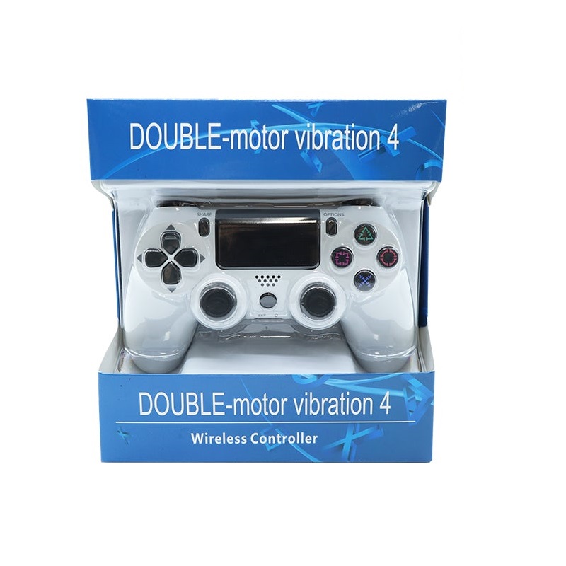 defile Geometri at forstå Wireless controller for PS4 double vibration 3rd Party White – ldtech