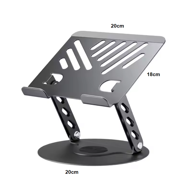 iLead 360° Rotating Laptop Stand, Portable Holder for 9.7" to 17.3" Laptops Tablets - Image 7
