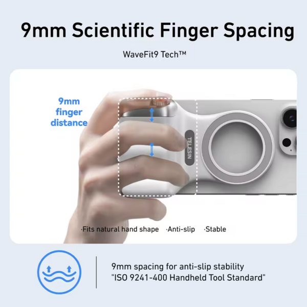 Camera Handle Mobile iLead Magnetic Bluetooth Camera Grip Handle for Smartphones – ldtech