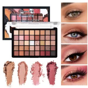 40-Color Matte & Shimmer Makeup Eyeshadow Palette