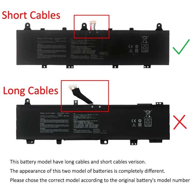 Asus OEM Laptop Battery C41N1906-1 For ASUS ROG Zephyrus, For ASUS TUF Gaming FA506 FA706I FX506 FA706 FX706 - Image 5