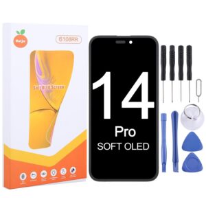 iPhone 14 PRO Replacement Premium RJ Soft OLED Display Assembly