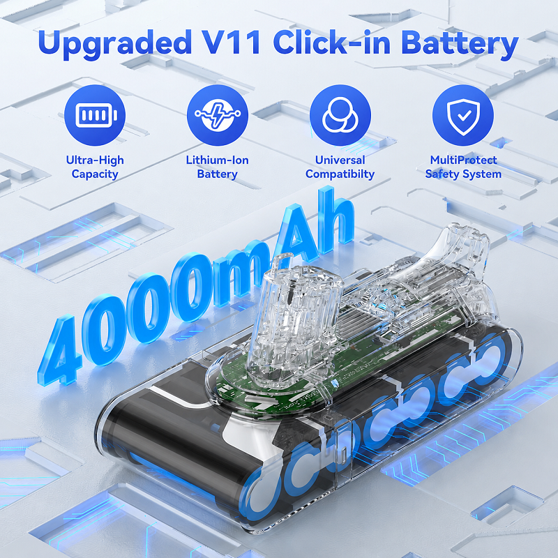 Dyson V11 Battery Replacement for 25.2V 4000mAh Cordless Handhold Vacuum Cleaner - Image 2