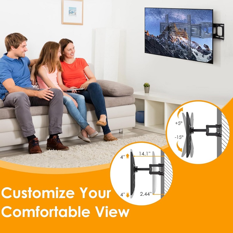 Universal TV Wall Mount Bracket 26–65", VESA Patterns 400×400mm - Image 5
