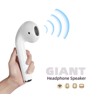 Giant Earphone Bluetooth Speaker – Portable Music Player with Premium Giftbox Packaging