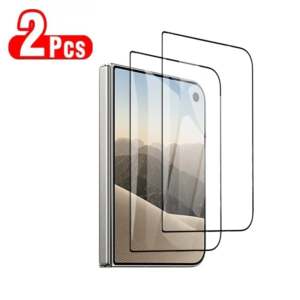 (2 Pack) iPhone Duo Full Screen Protector Tempered Glass OG 9H Quality